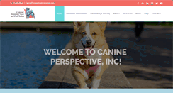 Desktop Screenshot of canineperspectivechicago.com